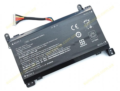 Батарея FM08 (16Pin) для HP Omen 17-AN (TPN-Q195, 922752-421, HSTNN-LB8B) (14.8V 4400mAh 65Wh)
