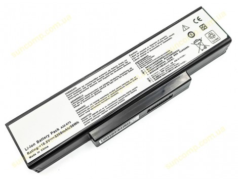 Батарея A32-K72 для ASUS K72, A72, K73, N71, N73, X77 (A32-N71) (11.1V 5200mAh 58Wh)