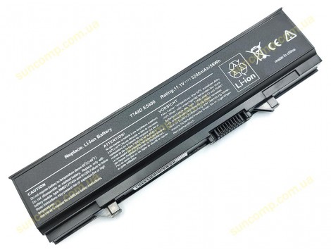 Батарея RM668 для Dell Latitude E5400, E5500, E5410, E5510, KM742 (PX644H) (11.1V 5200mAh 58Wh)