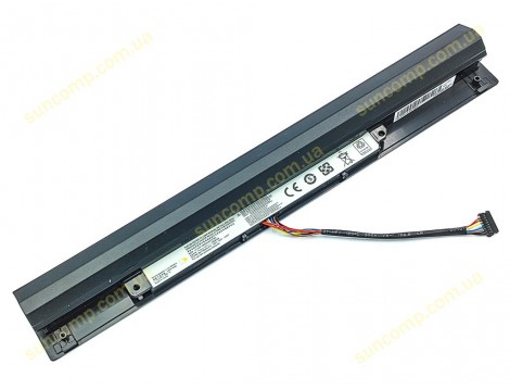 Батарея L15L4A01 для Lenovo Ideapad 100-15IBD, 100-14IBD, V4400, B50-50, 300-14, 300-15ISK (L15M4A01, L15S4A01) (14.4V 2600mAh 37Wh). Довгий кабель!