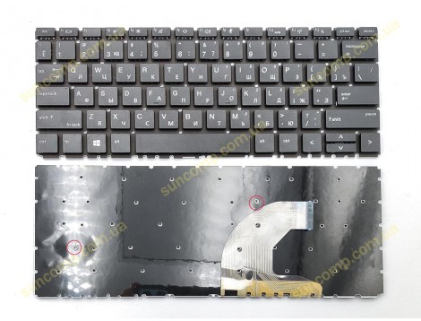 Клавіатура для HP ProBook 430 G6, 430 G7, 435 G6, 435 G7 (RU Black)