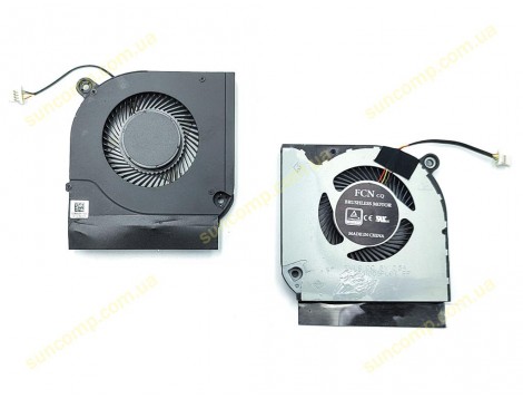 Вентилятор (кулер) для ACER Predator Helios 300 PH315-52, PH315-53, PH315-54, PH317-53, PH317-54 Series (DC28000QEF0) GPU Original