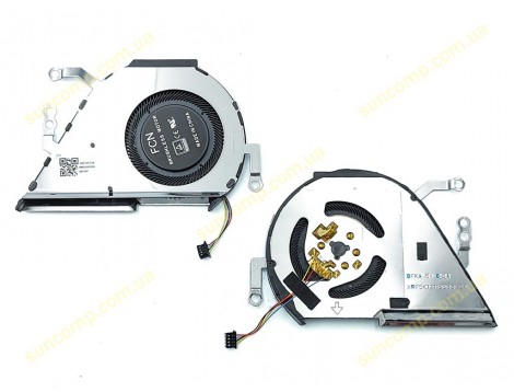 Вентилятор (кулер) для ASUS Vivibook X420U, X420UA, Y406, Y406U, Y406UA, Y406F, R459FA (13NB0LA0M02111) High Copy