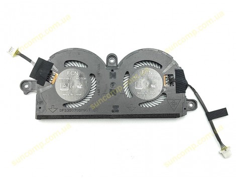 Вентилятор (кулер) для DELL XPS 13 9370, 9380 (0980WH 980WH ND55C19-16M01). High Copy