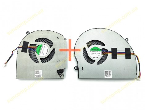 Вентилятор (кулер) для DELL Alienware 17 R4, 17 R5 P31E (MG75090V1-C060-S9A, MG75090V1-C070-S9A) (CPU + GPU) Пара. High Copy