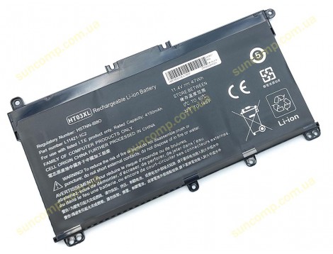 Батарея HT03XL для HP Pavilion 14-CE. 15-CS, 15-DA, 17-BY, 250 G7, 255 G7 (L11119-855, HSTNN-LB8M) (11.4V 4150mAh 47Wh)