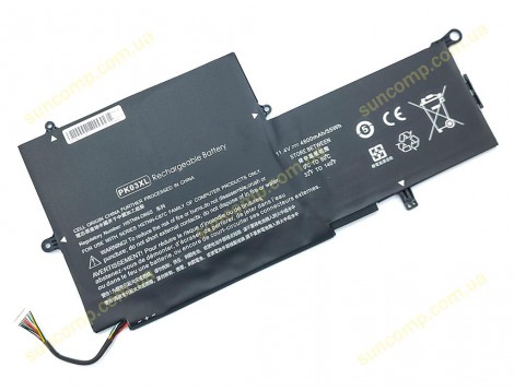 Батарея PK03XL для HP Spectre x360 13-4100 (11.4V 4800mAh 55Wh)