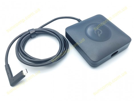 Блок живлення Type-C 65W Peloton для Apple, Asus, Acer, HP, Dell, Lenovo, Samsung, Xiaomi (FSP65-APDC8R01) з кабелем!