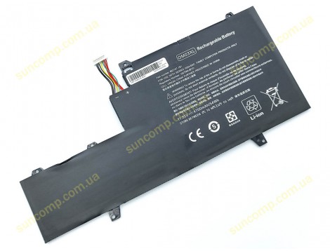 Батарея OM03XL для HP EliteBook X360 1030 G2 (HSTNN-IB70, 863280-855) (11.55V 4700mAh 54Wh)