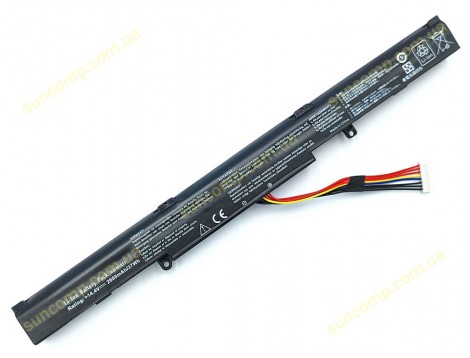 Батарея A41N1611 для ASUS ROG GL553VD, GL553VE, GL553VW, GL753VD, GL753VE (14.4V 2600mAh 37Wh) (0B110-00470000)