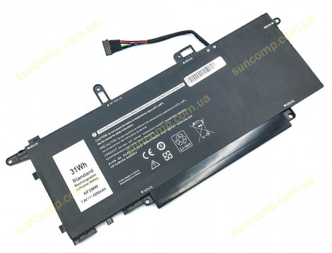 Батарея NF2MW для Dell Latitude 7270, 7400, 9410 2-in-1 (NF2MW CHWV6) (7.4V 4200mAh 31Wh)