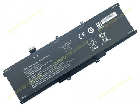 Батарея ZG06XL для HP EliteBook 1050 G1, ZBook Studio G5, ZG04XL, HSTNN-IB8H, L07045-855 (11.55V 6200mAh 72Wh)