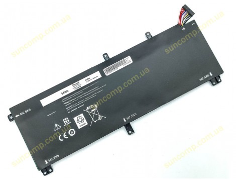 Батарея T0TRM для Dell XPS 15 9530, M3800 (245RR, 0H76MY, H76MV, 07D1WJ, 7D1WJ. Y758W) (11.1V 4650mAh 52Wh)