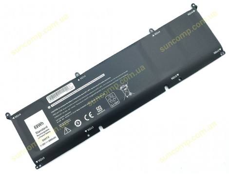 Батарея 69KF2 для Dell XPS 15 9500, 9510, 9520, Precision 5550, 5560, 5570, Alienware M15 R3 R4 R5 R6 R7 Series (11,55V 6000mAh 69Wh)