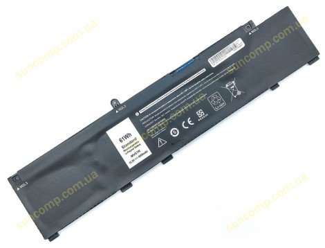 Батарея MV07R для Dell G3 15 3500, G5 15 5500, 5505, 5590. G7 7590 7790 (15.2V 4000mAh 61Wh)