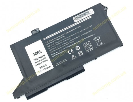 Батарея WY9DX для Dell Latitude 5420 5520 (11.1V 3200mAh 35Wh)