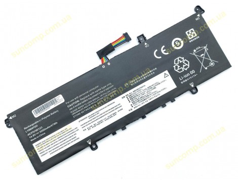 Батарея L19M4PDD для Lenovo ThinkBook 13S G2, 13s G2 ITL, 14S G2 ITL, 14s G2 (L19M4PDD L19D4PDD L19C4PDD) (14.8V 3200mAh 47Wh)