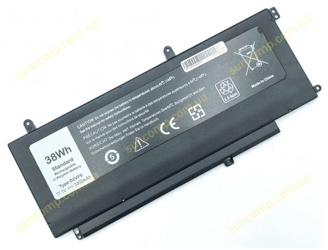 Батарея D2VF9 для DELL Inspiron 7537, 7547, 7548, Т7547, Vostro 5459 5370 (11.1V 3400mAh 38Wh)