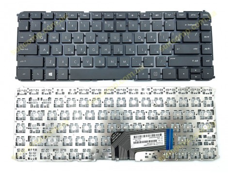 Клавіатура для HP ENVY 4-1000, 4t-1000, ENVY 6-1000, 6-1200, 6t-1000 (RU Black без рамки) Оригінал