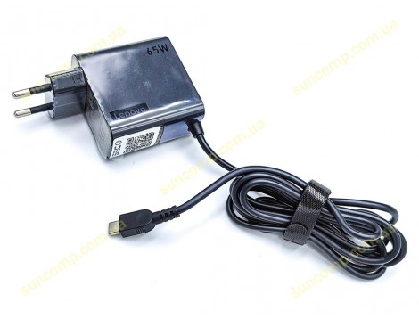 Блок живлення для Lenovo 65W Type-C (USB-C) Square ORIGINAL