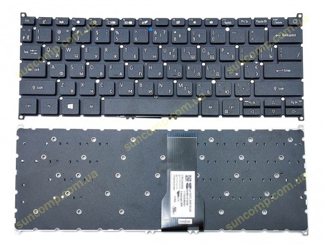 Клавіатура для ACER Swift SF114-32 SF314-54 SF314-54G SF314-41 SF314-41G SP513-51 SP513-52N SP513-53N (UA Black)