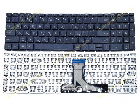 Клавіатура для HP Pavilion 16-AB, 16-AB0010NR, 16-AB0023DX, 16-AB1000 (RU Black)