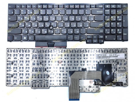 Клавіатура для LENOVO ThinkPad E530, E530C, E535, E545 (RU Black)