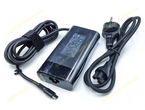 Блок живлення для HP 90W Type-C (USB-C) + USB Ovale ORIGINAL (з кабелем)
