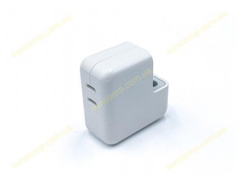 Блок живлення для APPLE 35W A2676 DUAL Type-C (USB-C) ORIGINAL