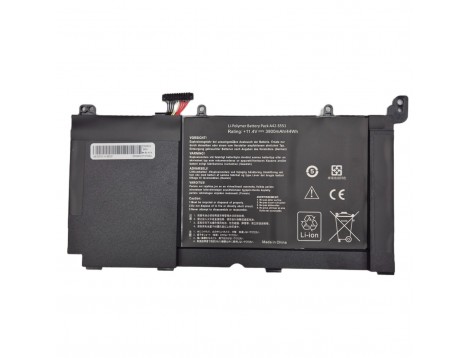 Батарея A42-S551 для ASUS S551, S551LB, S551LA, R553L, R553LN, R553LF, K551LN, V551L, V551LA (b31n1336) (11.1V 3900mAh 43Wh)