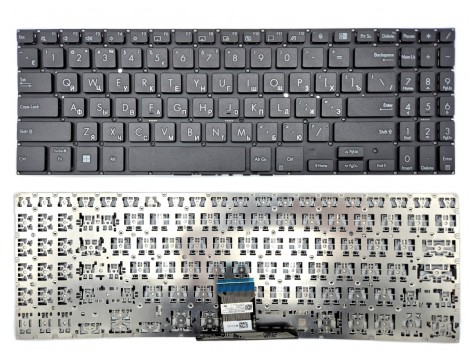 Клавіатура для ASUS Pro 15 PX555C ExpertBook B1-B1500 B1500C B1500CEAE P1450 P1550 BW450 (RU Black)