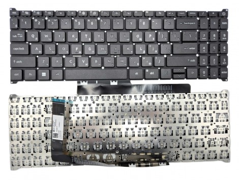 Клавіатура для ACER Aspire A315-59, A315-59G, A515-48, A515-56,A515-57, A515-58, A715-51, A715-52 A715-78, Nitro ANV15-41, ANV15-51 (RU Black) OEM